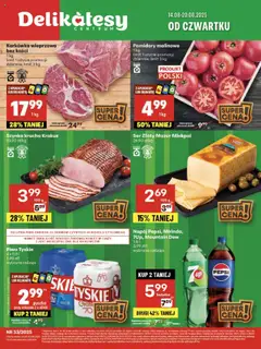 Pogląd gazetki "Gazetka" ze sklepu Delikatesy Centrum ważnej od 14.08.2025