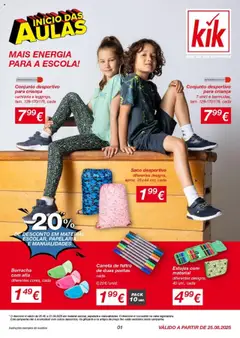 Pré-visualização do folheto da loja KIK válida a partir de 24/08/2025