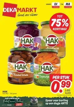 Voorbeeld van Folder van winkel Dekamarkt geldig vanaf 03-02-2026