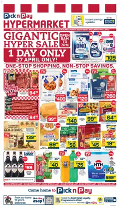 Preview of Pick n Pay flyer valid from 27/04/2026