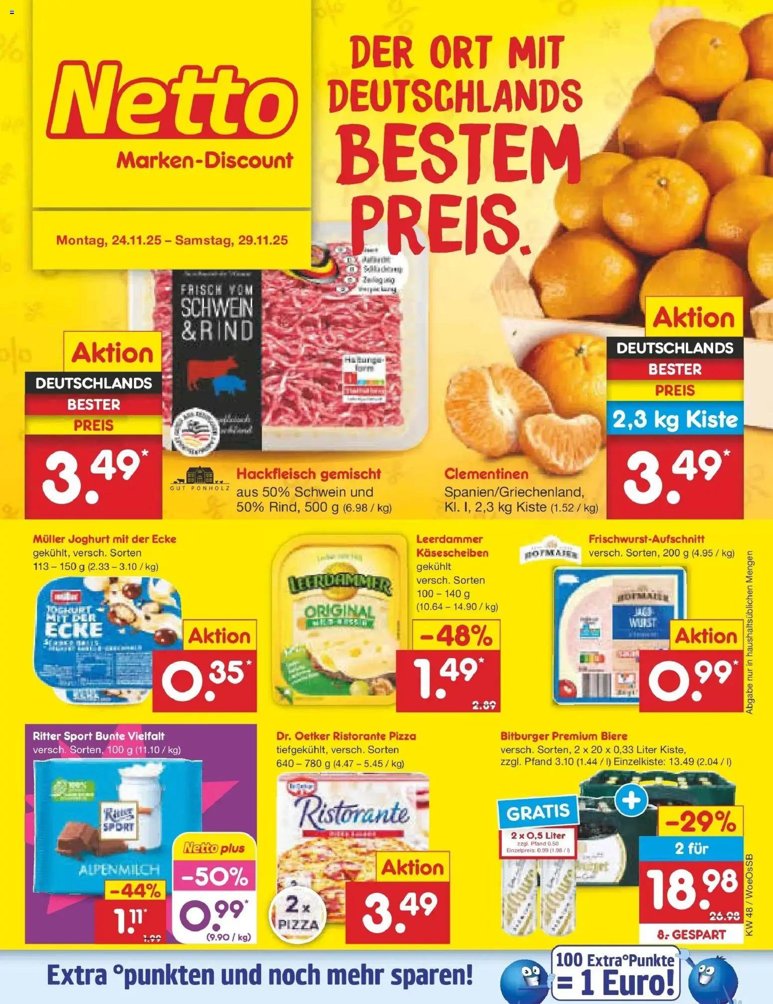 Vorschau von dem Prospekt des Geschäftes Netto Marken-Discount, gültig ab dem 24.11.2025