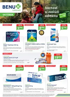 Náhľad BENU Lekáreň letáku platného od 01.10.2025