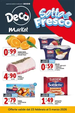 Anteprima dell'opuscolo Volantino Market - Bari dal negozio Decò valido da 23/02/2026