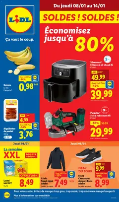 Prévisualisation de Catalogue de la semaine 2 du magasin LIDL formulaire valide 08/01/2026