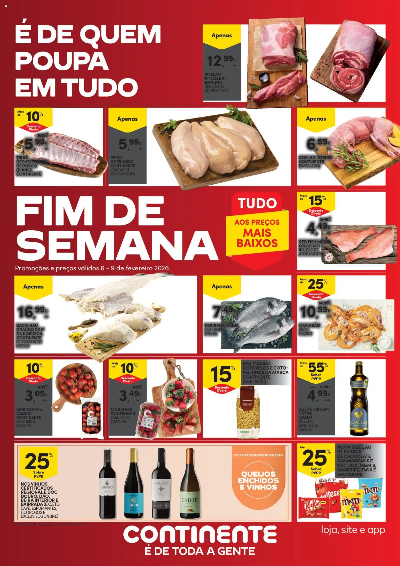 Pré-visualização do folheto da loja Continente válida a partir de 06/02/2026