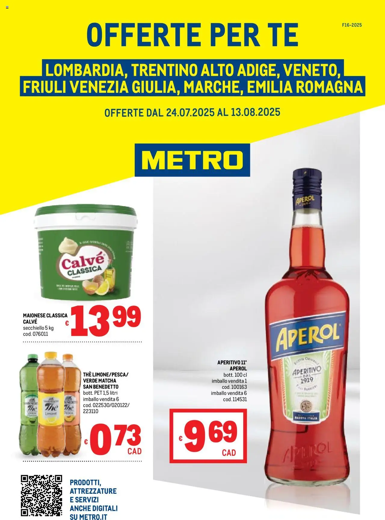Volantino Metro valido da 24/07/2025 numero di pagina 1