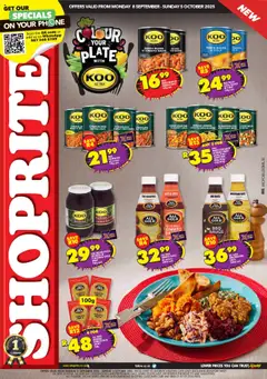 Preview of Shoprite flyer valid from 08/09/2025