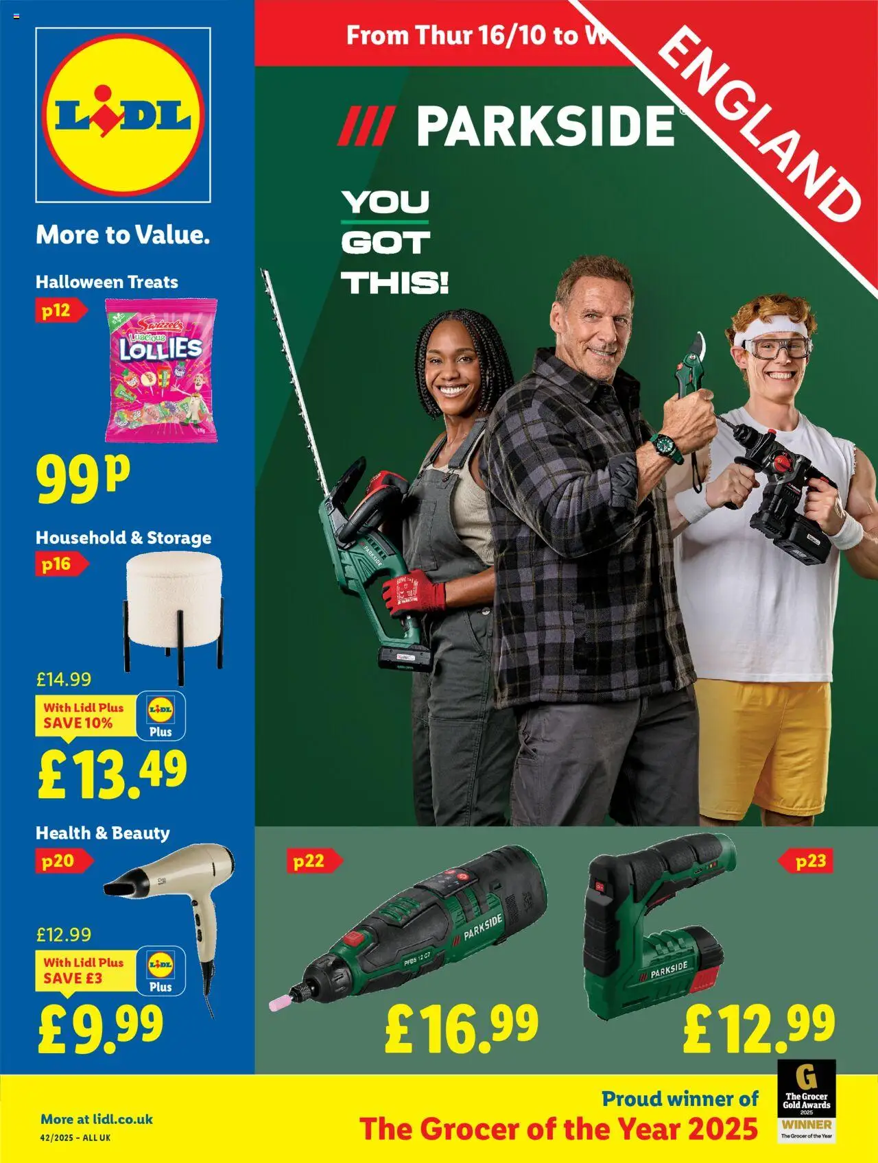 Lidl shop Lidl Weekly valid from 16/10/2025 - Page number 1