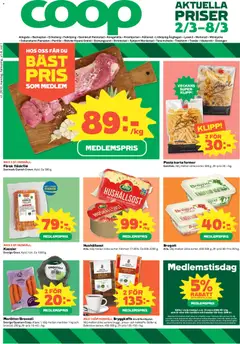 Förhandsgranska reklamblad Coop erbjudanden från butik Coop gäller från 02/03/2026