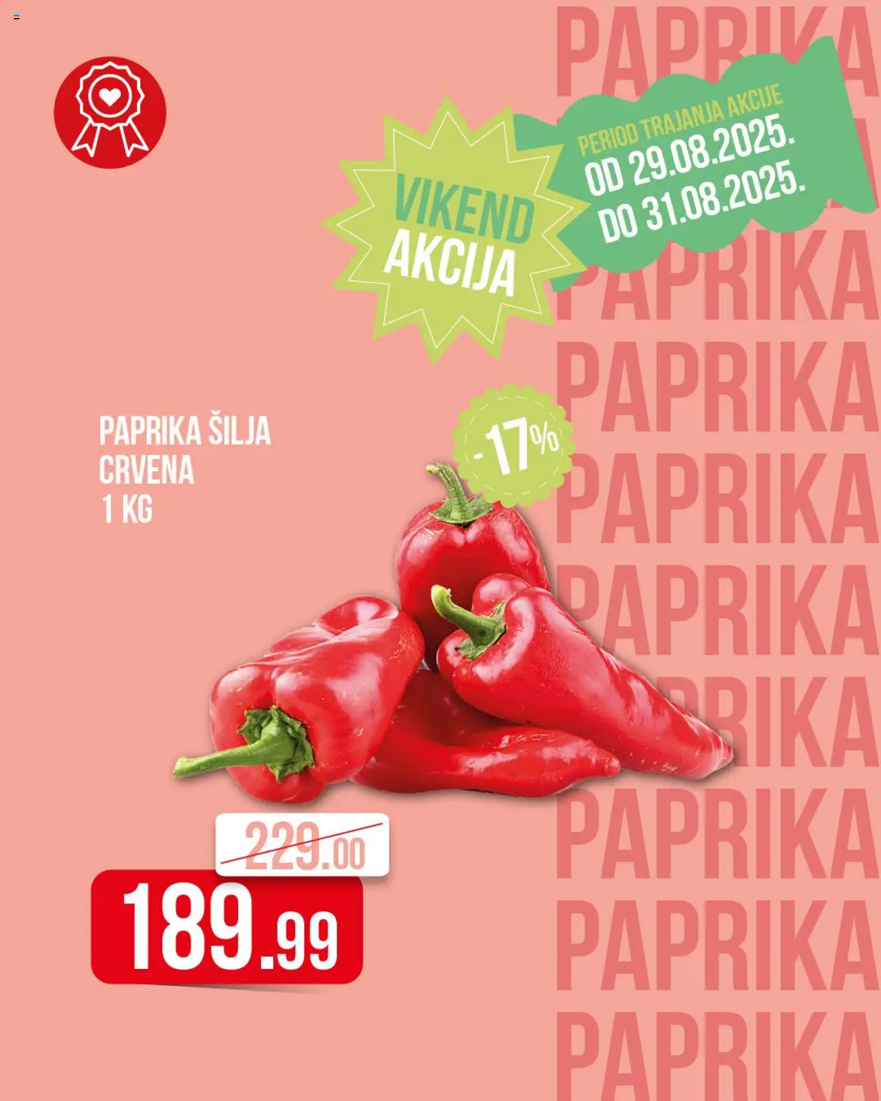 Metalac Proleter katalog važi od 29.08.2025 - stranica 1
