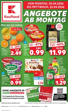 Vorschau von dem Prospekt des Geschäftes Kaufland, gültig ab dem 20.04.2026