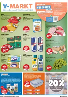 Vorschau von dem Prospekt des Geschäftes V-Markt, gültig ab dem 02.10.2025