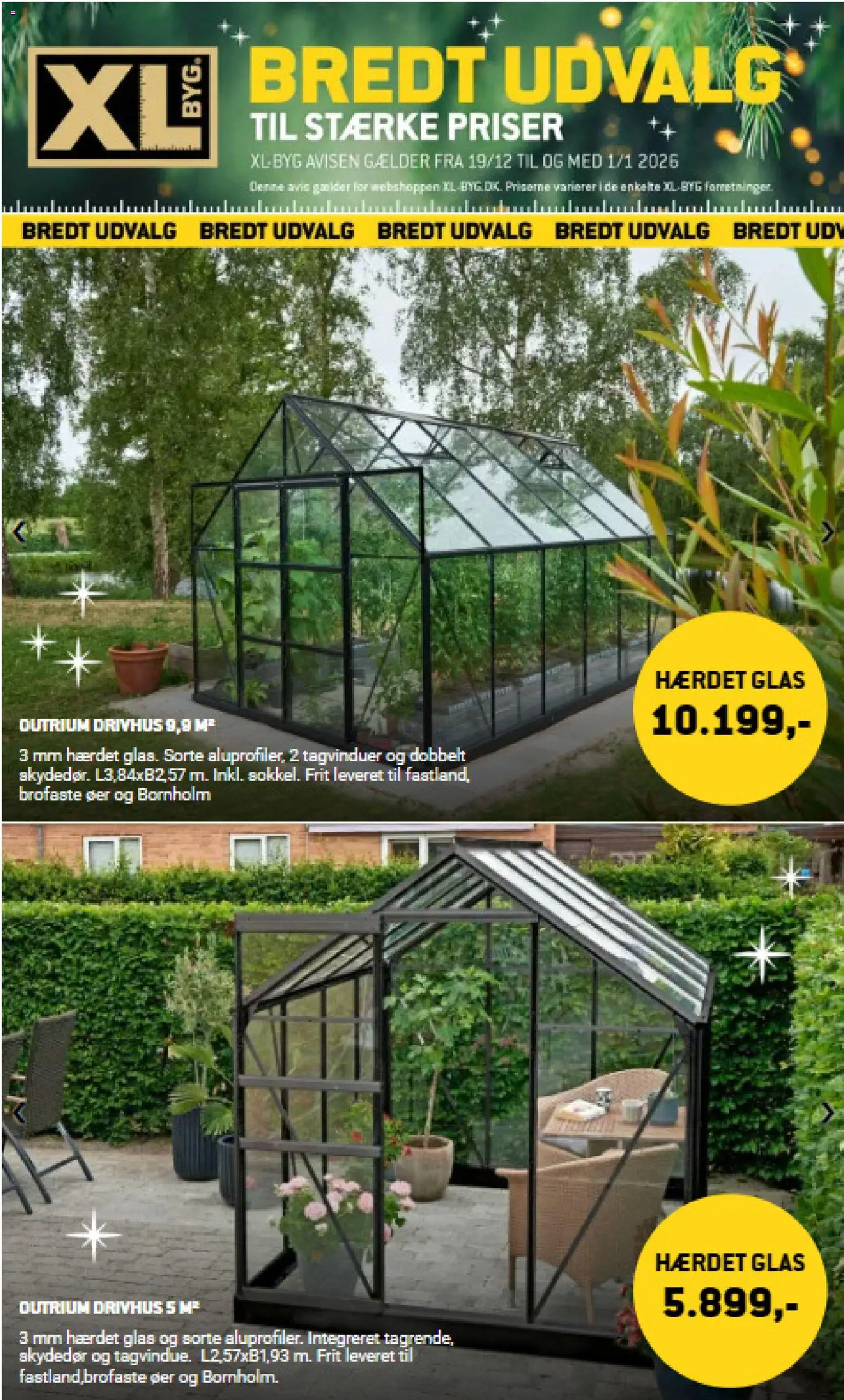 Eksempel på tilbudsavis Tilbudsavis fra butik XL-BYG gyldig fra 19/12/2025