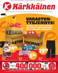 Kaupan Kärkkäinen Tarjoukset esikatselu, voimassa 20/08/2025