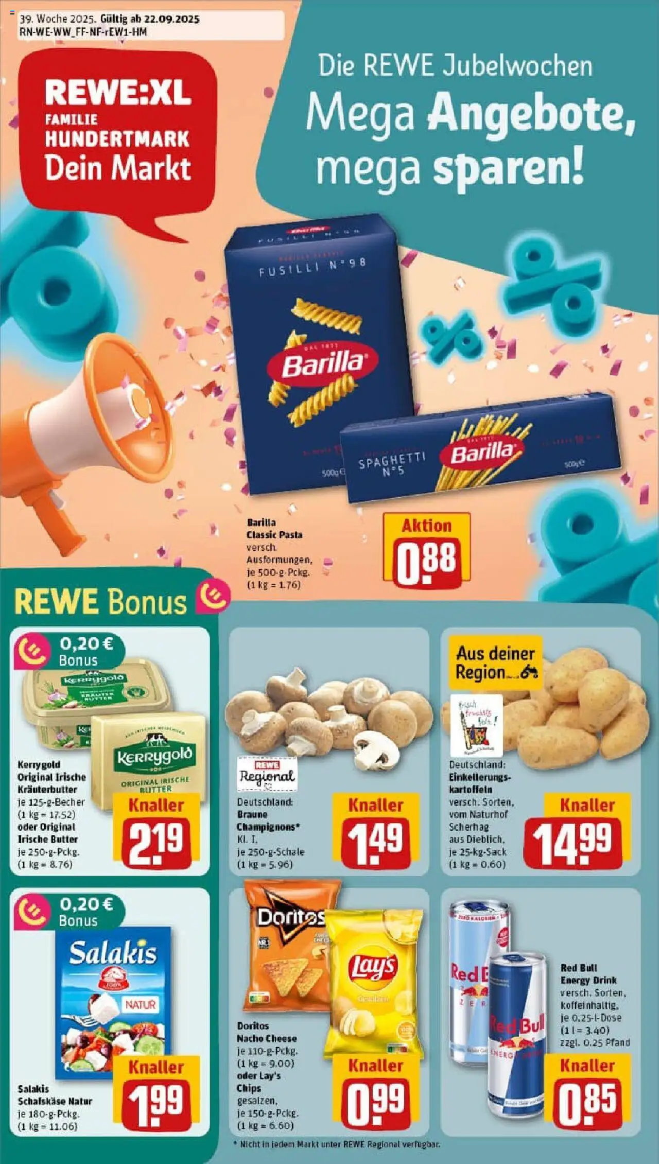 REWE Prospekt ab 21.09.2025 nächste Woche - Prospekt Dierdorf	