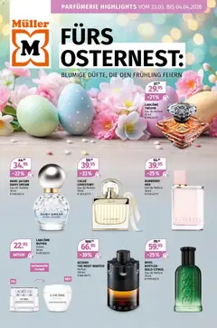 Vorschau von dem Prospekt des Geschäftes Müller, gültig ab dem 23.03.2026