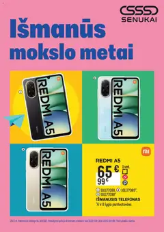 Senukai parduotuvės leidinio Leidinys galiojančio nuo 2025.08.13 peržiūra
