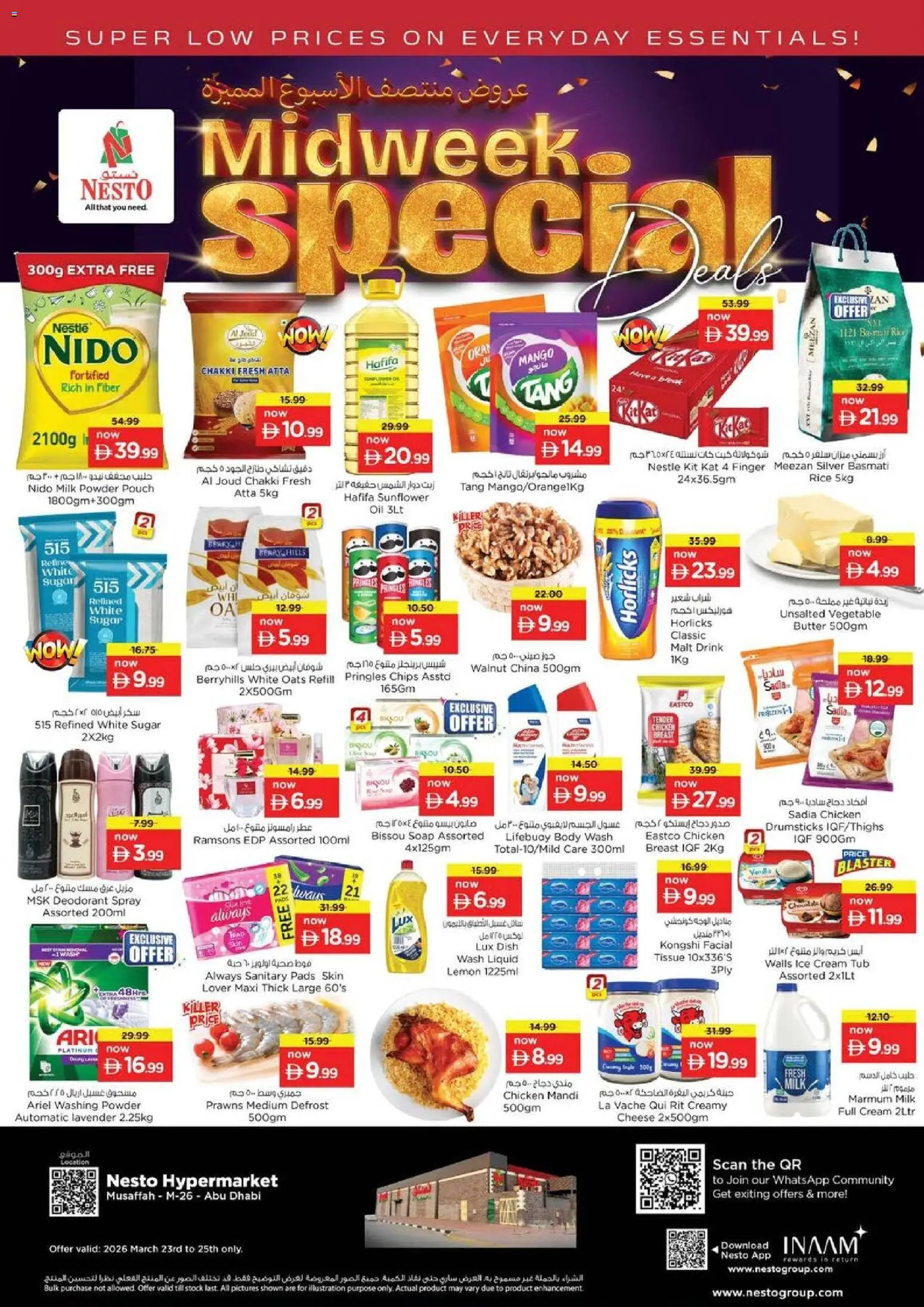 Preview of the catalogue Midweek special Musaffah - M-26 - Abu Dhabi of store Nesto valid from 23 Mar, 2026