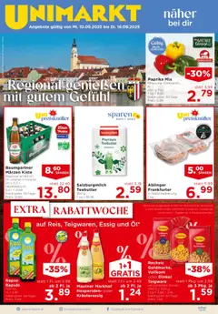 Vorschau der Angebote: Unimarkt Flugblatt gültig ab 10.09.2025
