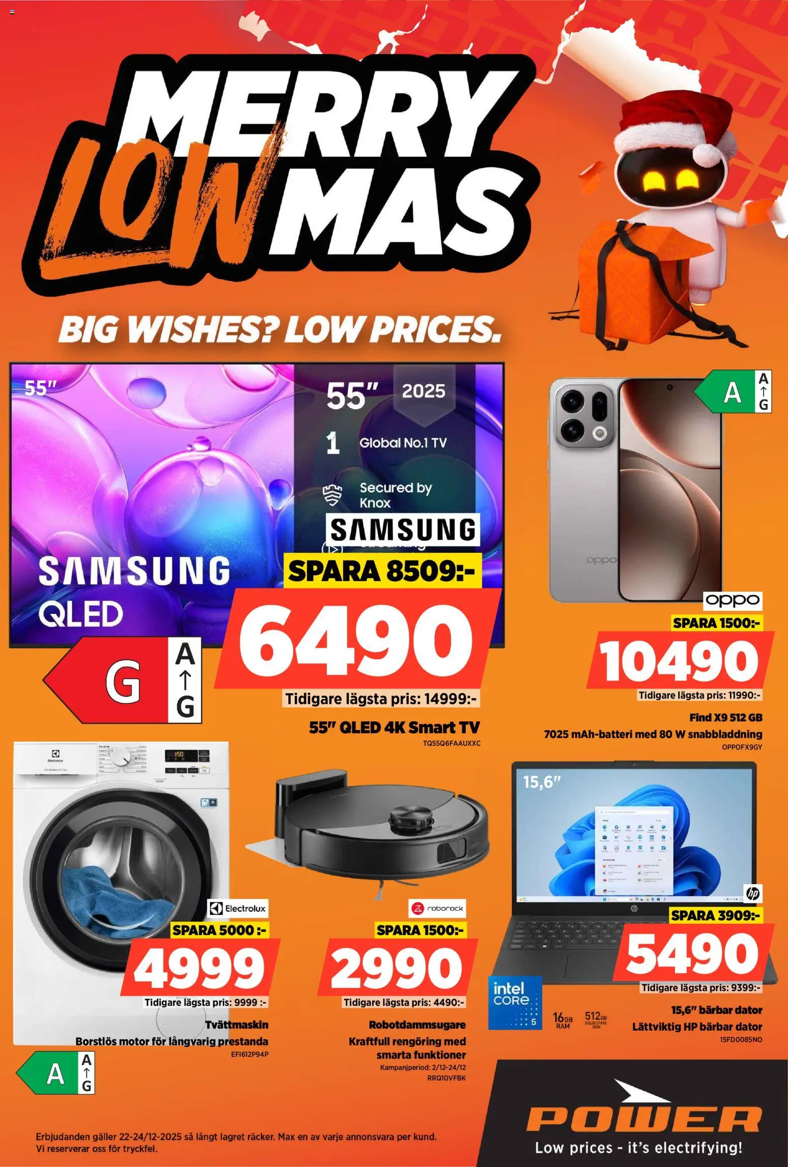 Förhandsgranska reklamblad Aktuella reklamblad Power från butik Power gäller från 22/12/2025