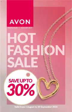 Preview of Avon flyer valid from 01/08/2025