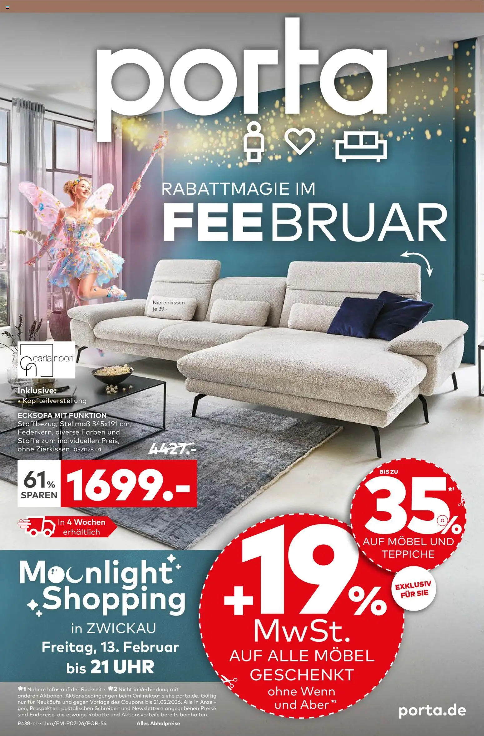 Vorschau von dem Prospekt des Geschäftes Porta!, gültig ab dem 08.02.2026