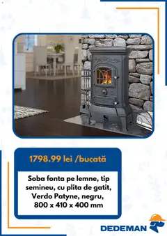 Previzualizarea de cataloage: Dedeman Catalog nou valabil de la 01.11.2025 | Pagina: 4