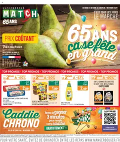 Prévisualisation de 65 ANS ça se fête en grand | Villerupt du magasin Match Supermarché formulaire valide 21/10/2025