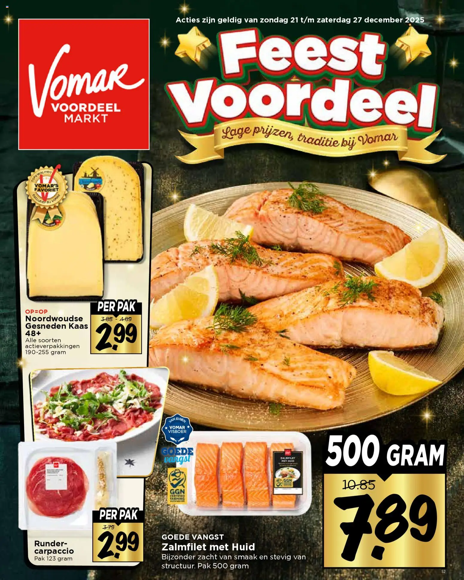 Voorbeeld van Folder van winkel Vomar geldig vanaf 21-12-2025