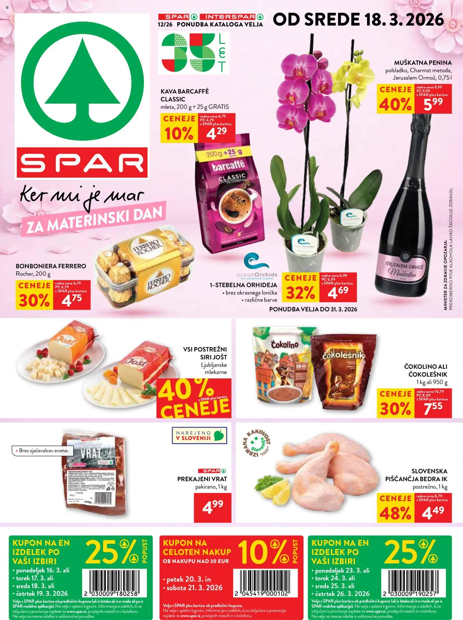 Predogled kataloga iz trgovine Spar veljaven od 18.03.2026