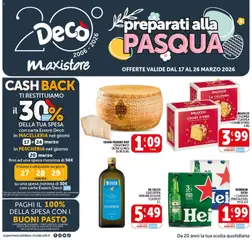 Anteprima dell'opuscolo Decò volantino MaxiStore Vitulazio dal negozio Decò valido da 17/03/2026