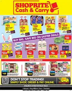 Preview of Shoprite flyer valid from 23/03/2026