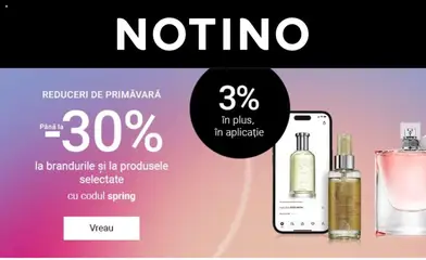Previzualizarea de cataloage: Oferte Notino valabil de la 16.03.2026