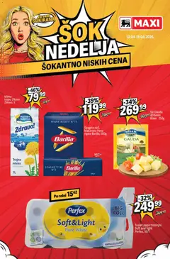 Pregled Maxi kataloga - važi od 13.04.2026