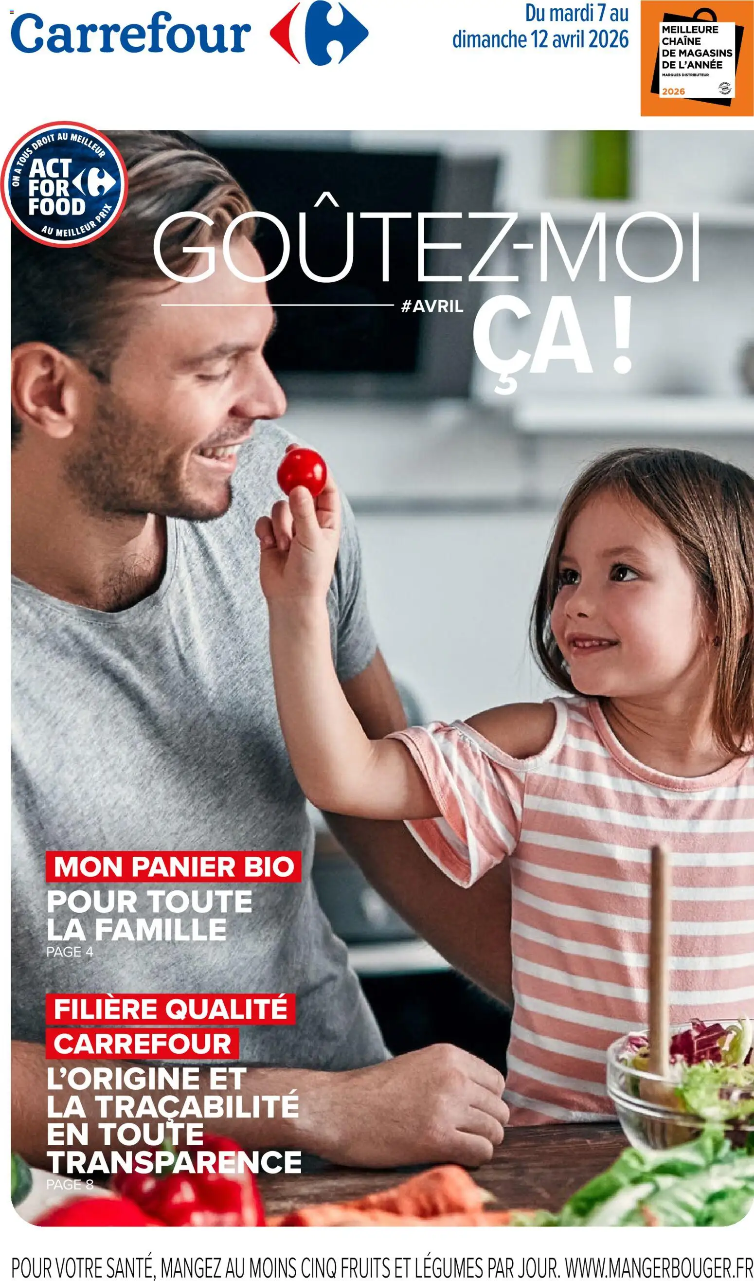 Prévisualisation de Carrefour Goûtez-moi ça du magasin Carrefour formulaire valide 07/04/2026