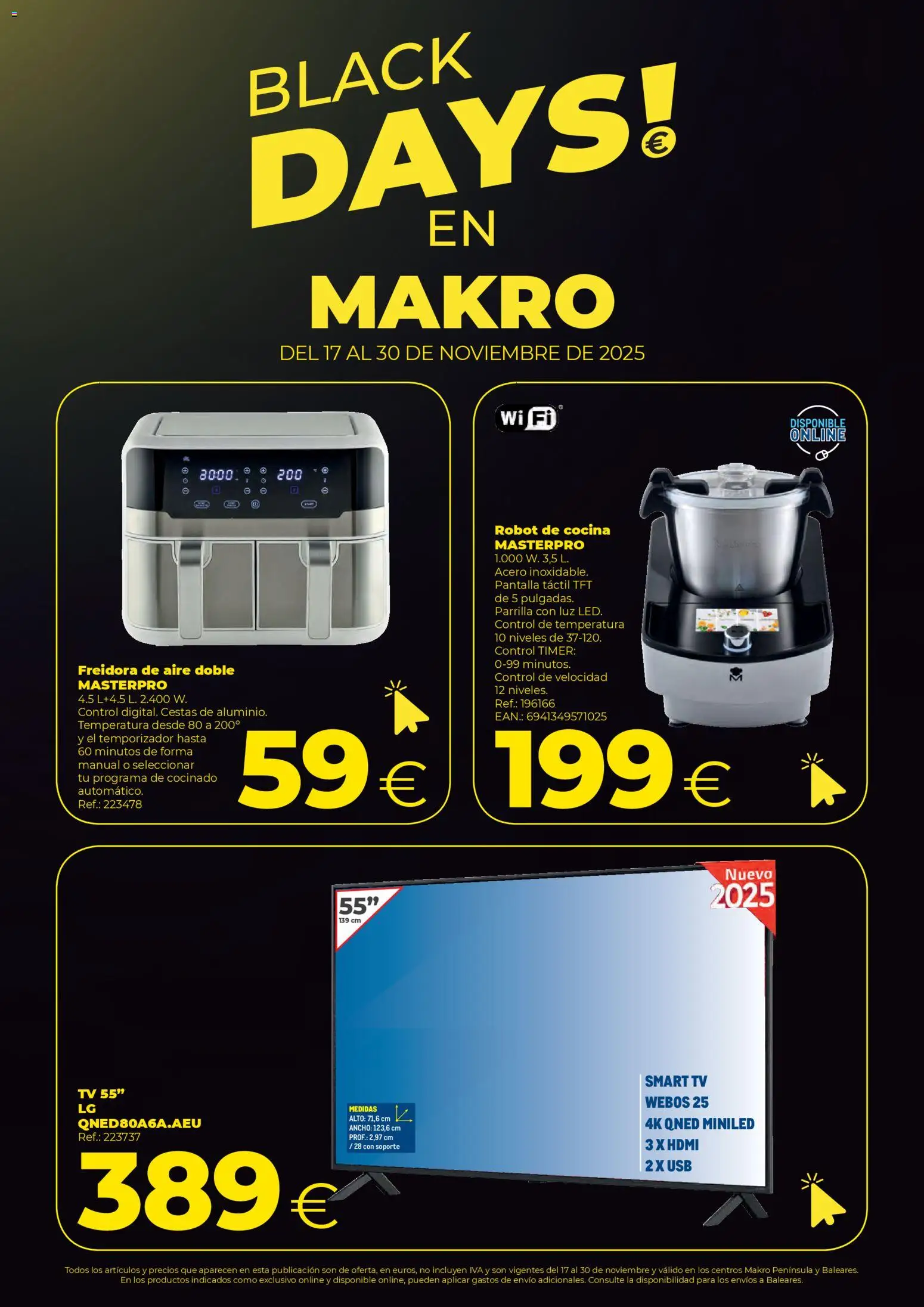 Vista previa del folleto de la tienda Makro válido desde el 17/11/2025 