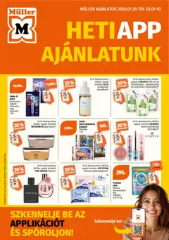 Müller - Akciós újság Müller megtekintése, amely érvényes 2026.01.26.-től