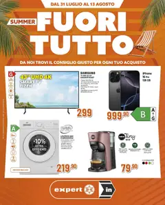 Anteprima dell'opuscolo Volantino Expert dal negozio Ipercoop valido da 31/07/2025