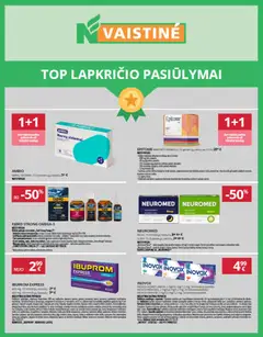 Norfa vaistinė parduotuvės leidinio Leidinys galiojančio nuo 2025.11.01 peržiūra