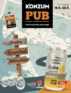 Konzum HR - Konzum pub megtekintése, amely érvényes 2025.09.15.-től