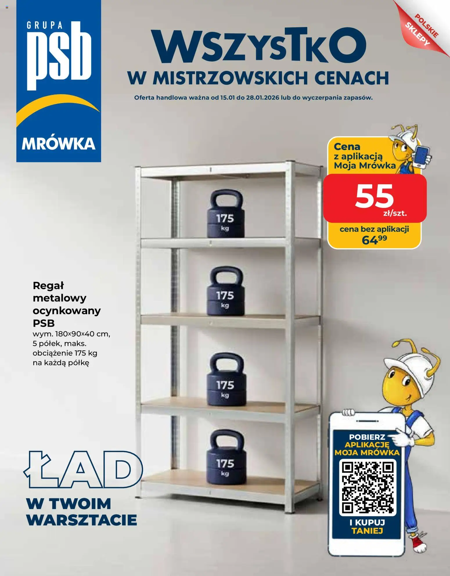 Pogląd gazetki "Gazetka" ze sklepu Mrówka ważnej od 15.01.2026