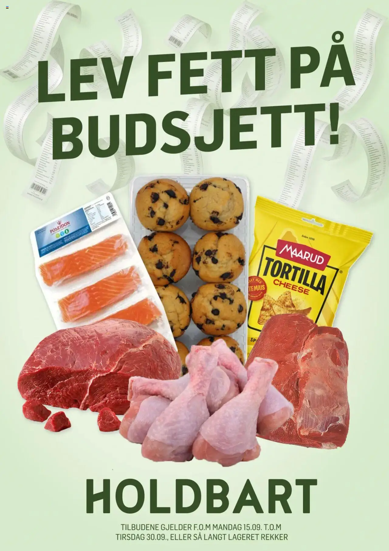 Kundeavis Holdbart gyldig fra 15/09/2025 - Sidenummer 1