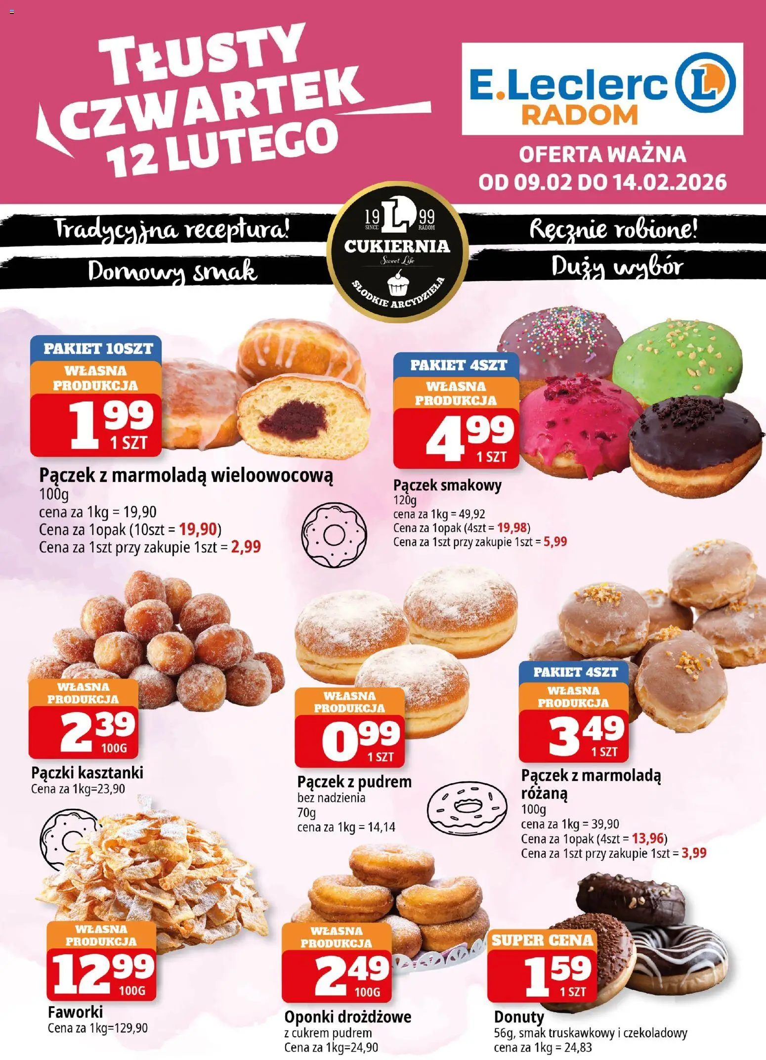 Pogląd gazetki "Radom" ze sklepu E.Leclerc ważnej od 09.02.2026