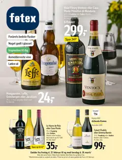 Eksempel på tilbudsavis Forårets bedste flasker fra butik Føtex gyldig fra 27/02/2026
