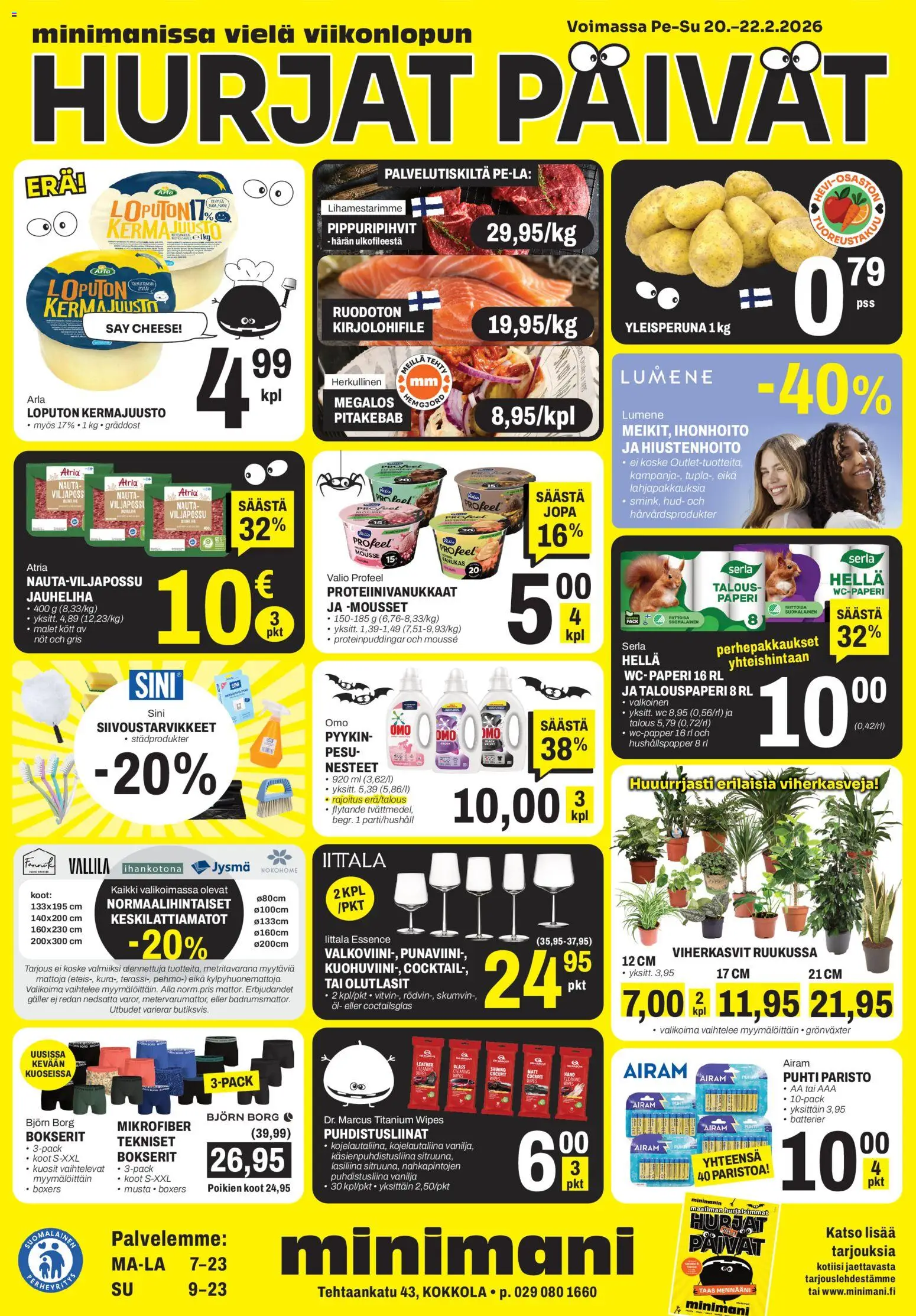 Kaupan Minimani Tarjoukset - Kokkola esikatselu, voimassa 20/02/2026