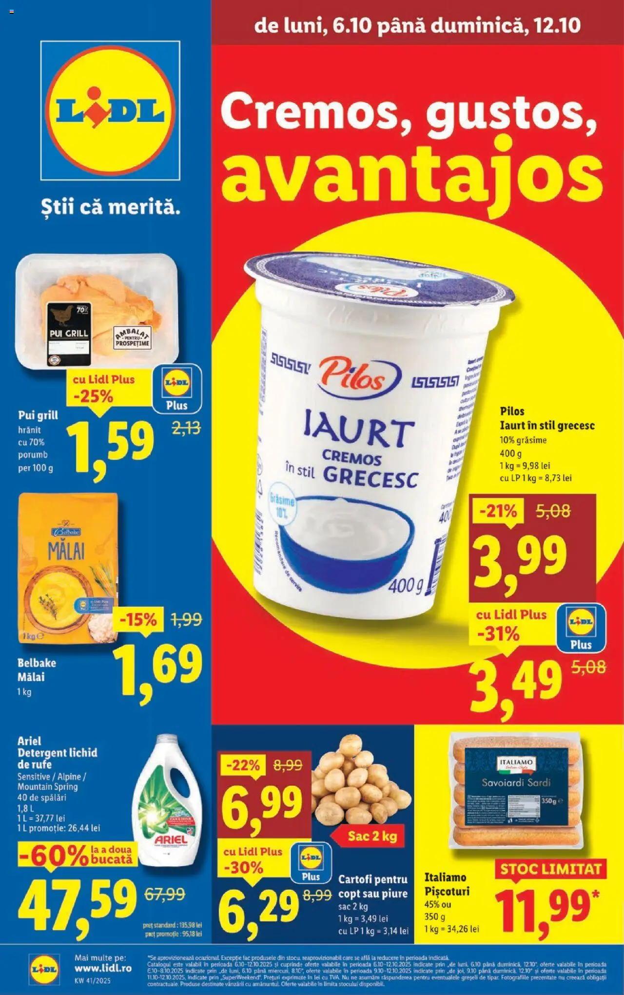 Previzualizarea de cataloage: Lidl Catalog nou valabil de la 06.10.2025