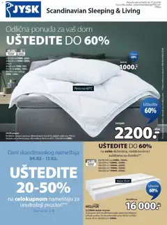 Pregled Jysk kataloga - važi od 04.02.2026