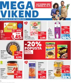 Pregled letka Katalog Black Friday trgovine Kaufland vrijedi od 19.11.2025 | Stranica: 36