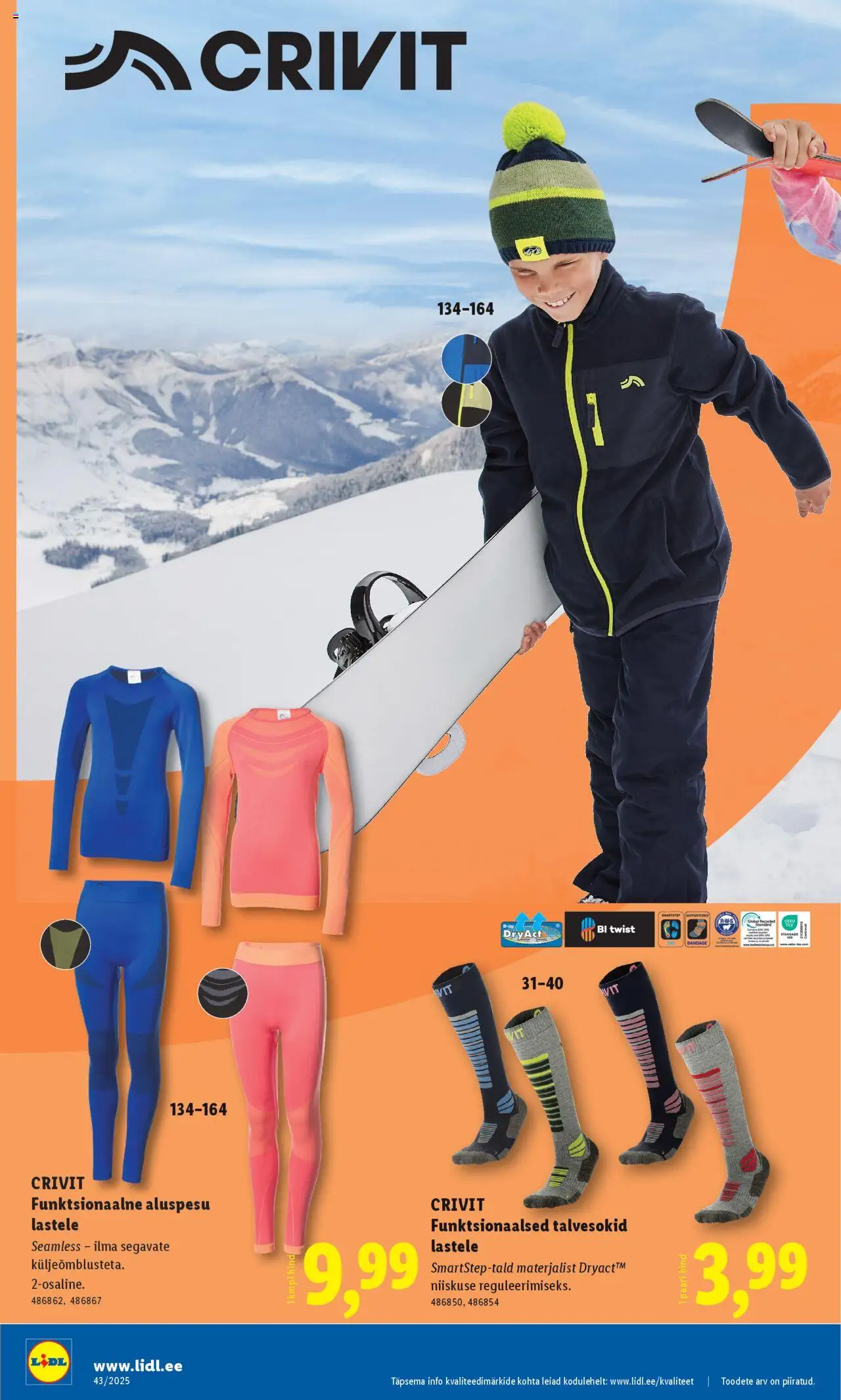 Lidl kliendilehe eelvaade alates 2025.10.20