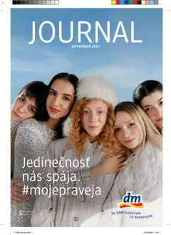 Náhľad dm drogerie letáku platného od 01.11.2025
